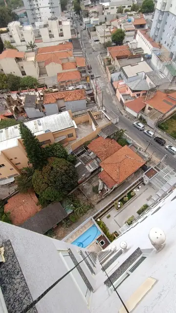Vista do alto durante acesso por cordas